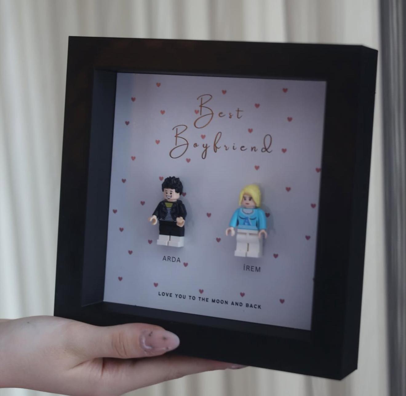 “Best Boyfriend Frame 20x20 (Personalized)”