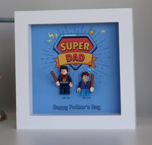 “Create Your Own Frame – Super Dad (Personalized)”