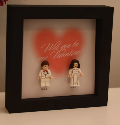 “Create Your Own Frame – Will You Be My Valentine? (Personalized)”