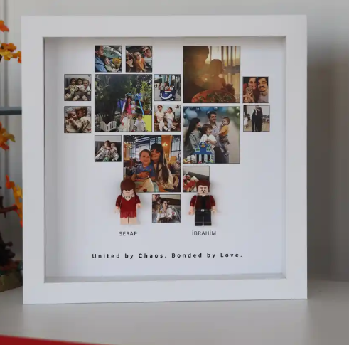 “Create Your Own Frame – Heart Photo Album (Personalized)”