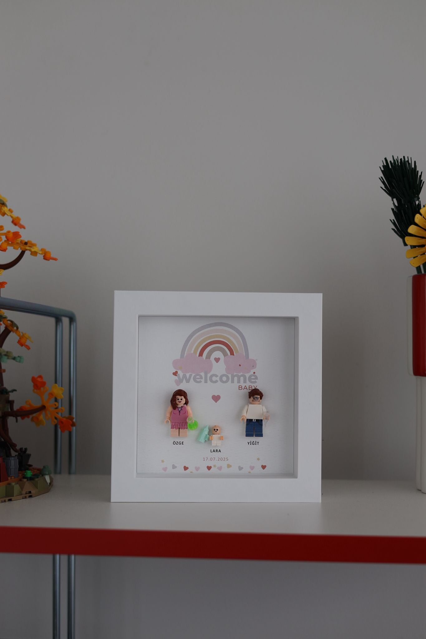 “Create Your Own Frame – Welcome Baby (Personalized)”