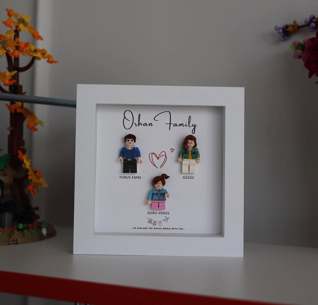 “Create Your Own Frame – Family Whole World (Personalized)”