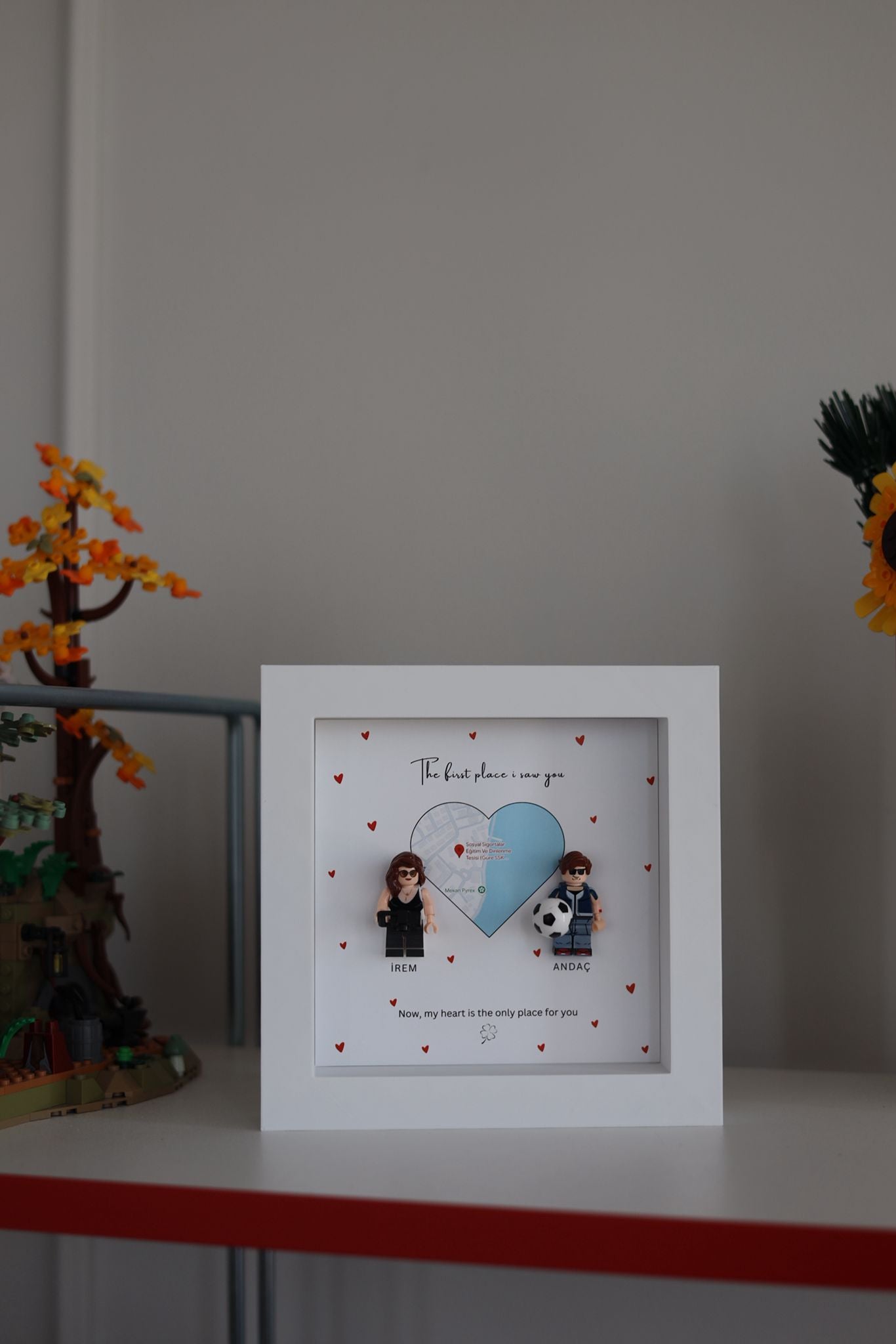 “Create Your Own Frame – First Place I Saw You (Personalized)”