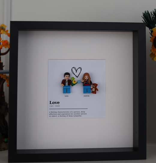 “Create Your Own Frame – Love Noun (Personalized)”