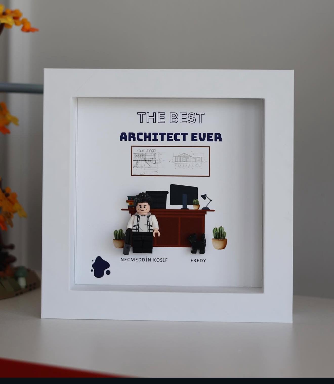 Create Your Own Frame – Best Architect Ever (Personalized)”