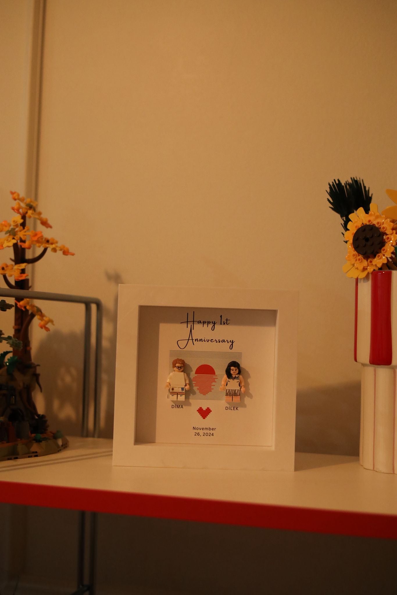 “Create Your Own Frame – Happy Anniversary (Personalized)”