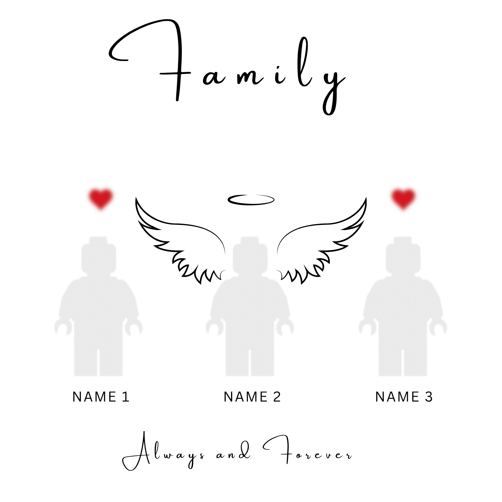 “Create Your Own Frame – Family (Personalized)” (Kopya)