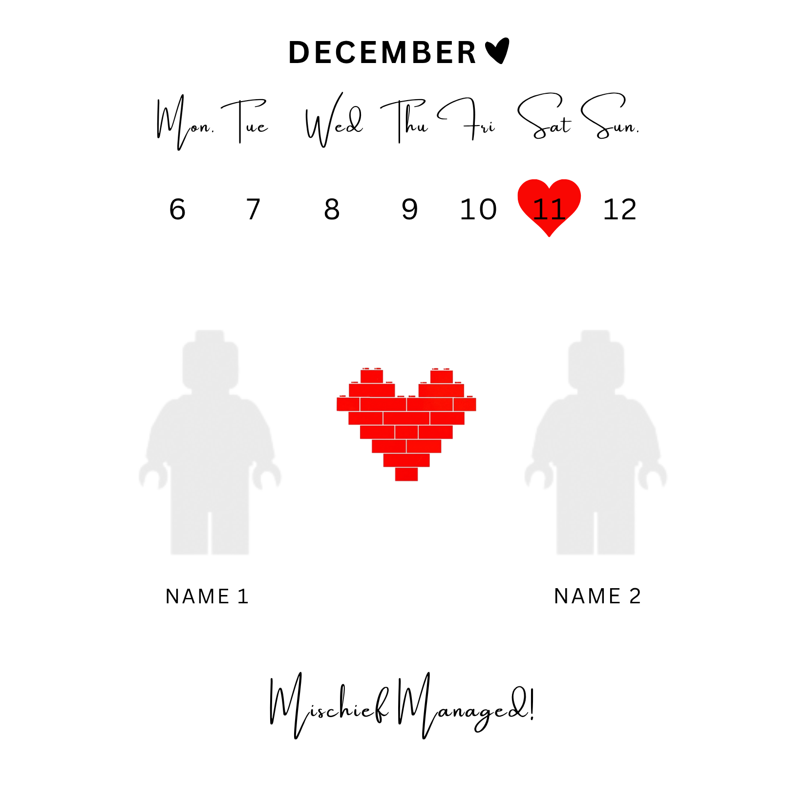 Create Your Own Frame – Date Anniversary (Personalized)”