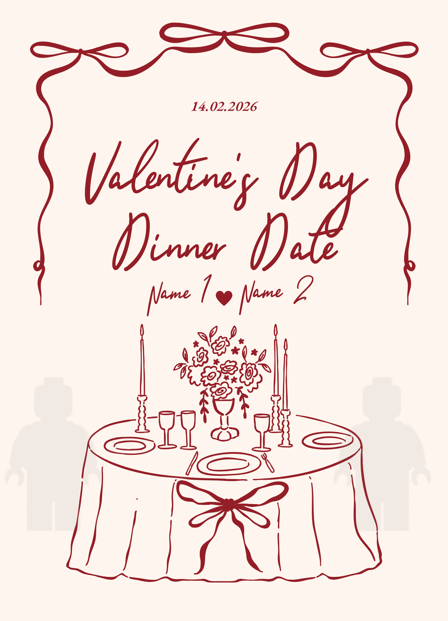 “Create Your Own Frame – Date Table (Personalized)”