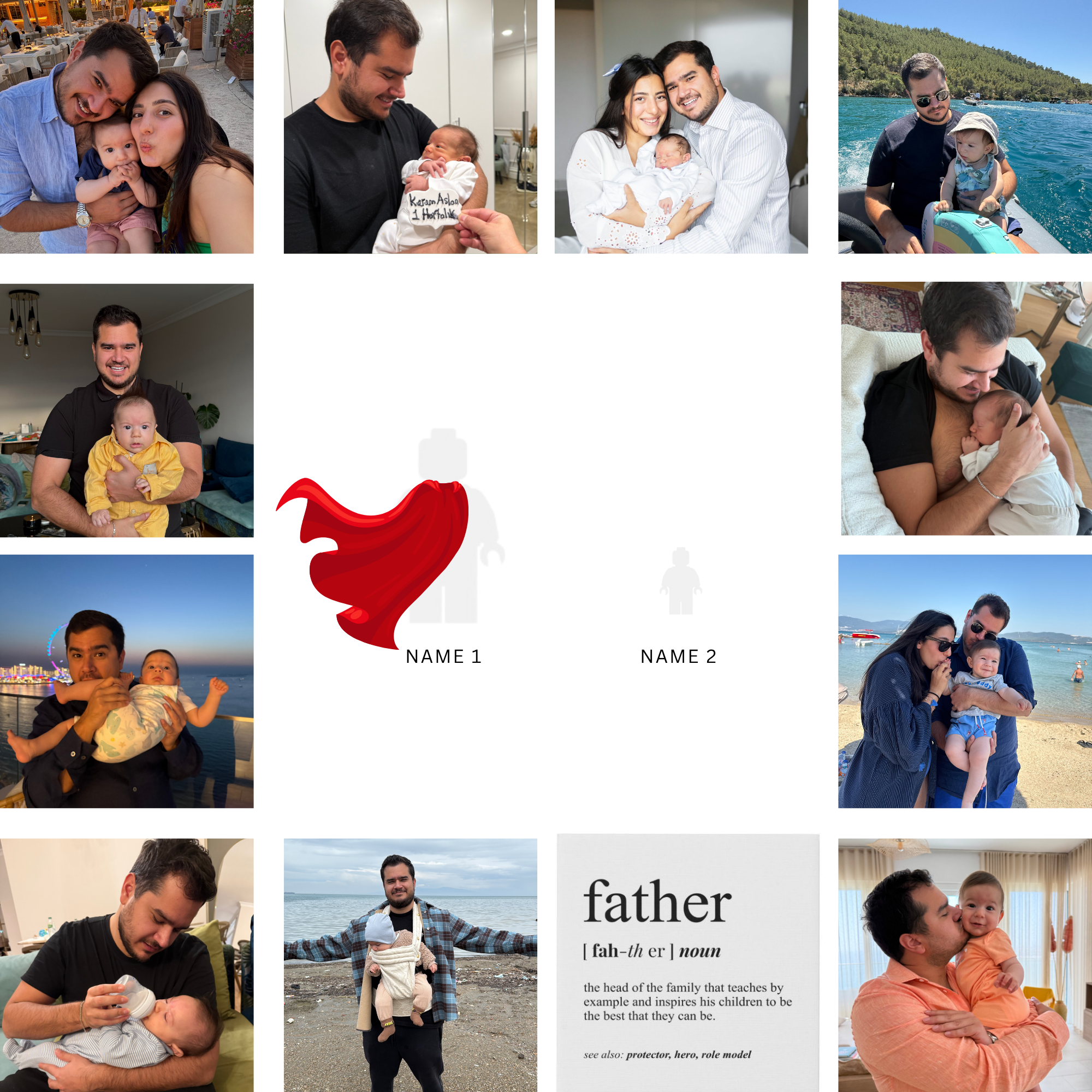 “Create Your Own Frame – Superhero Photo Album (Personalized)”