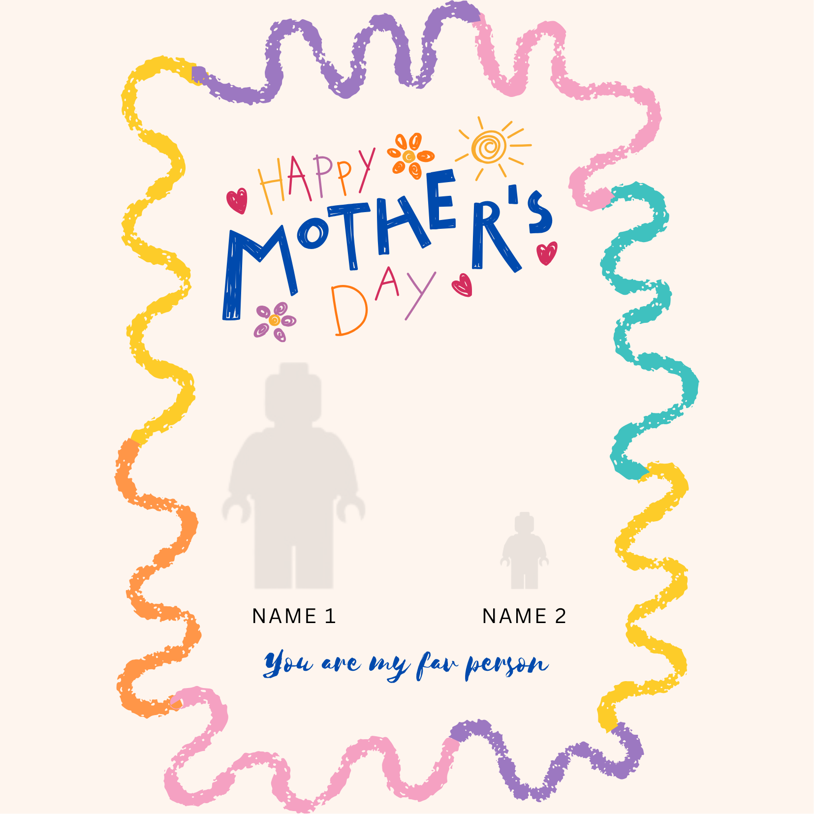 “Create Your Own Frame – Mother’s Day 12 (Personalized)”