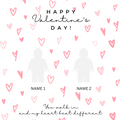 Create Your Own LEGO Frame – Happy Valentine’s Day 2 (Personalized)