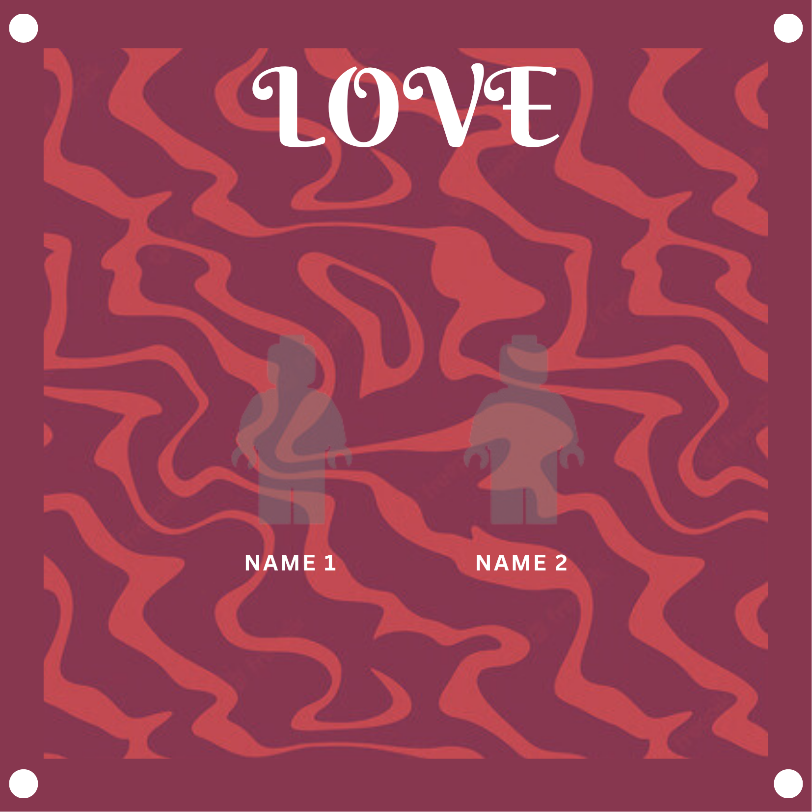 “Create Your Own Frame – Love (Personalized)”