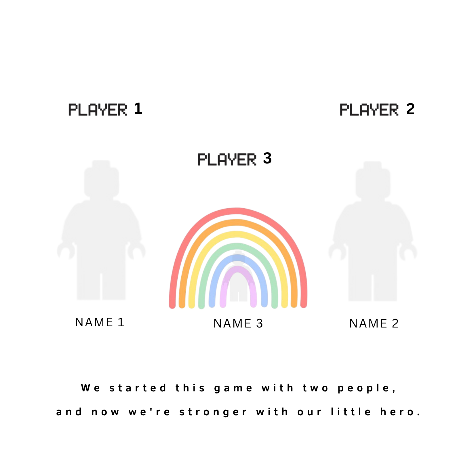 “Create Your Own Frame – Player Baby! (Personalized)”