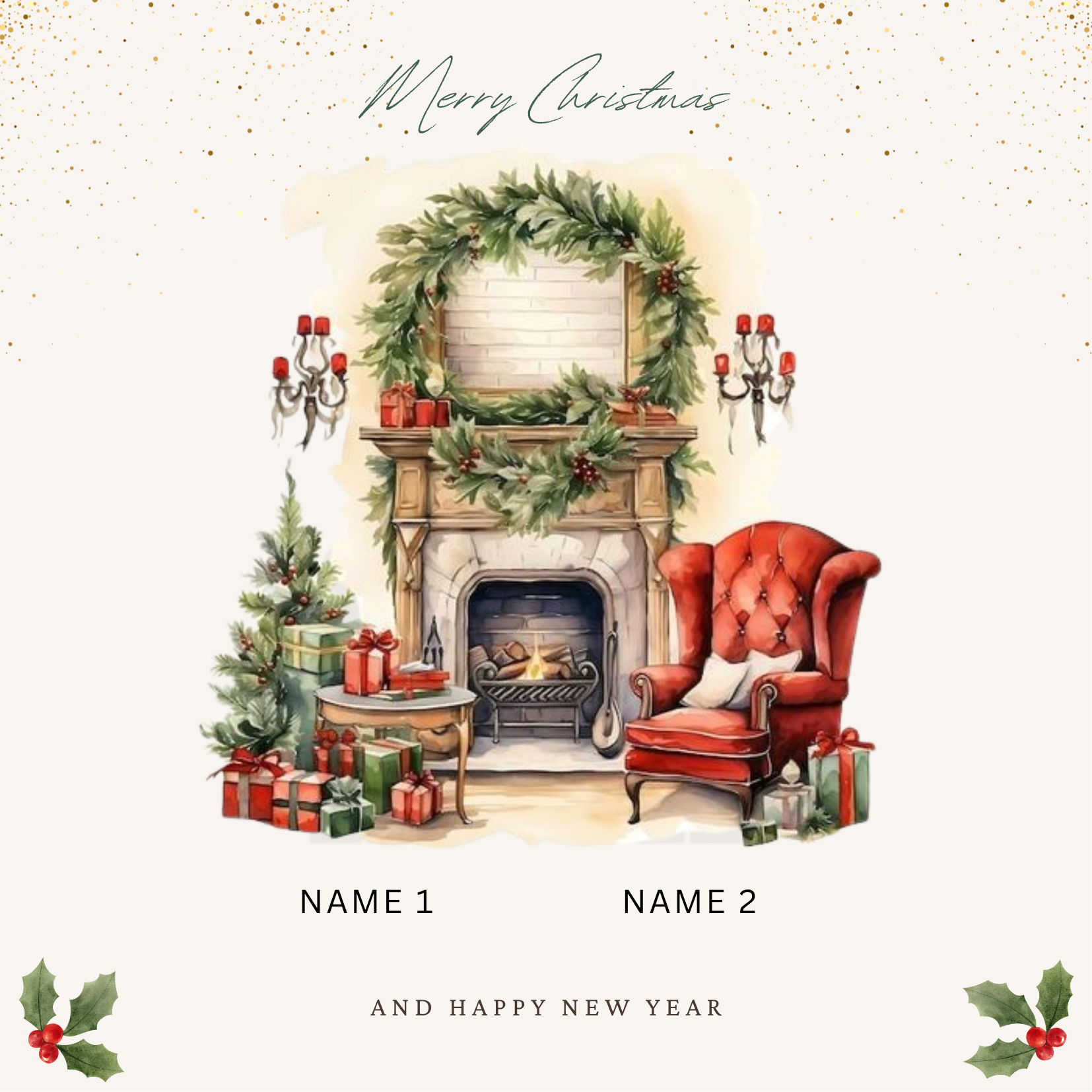 “Create Your Own Frame – Christmas 2 (Personalized)”
