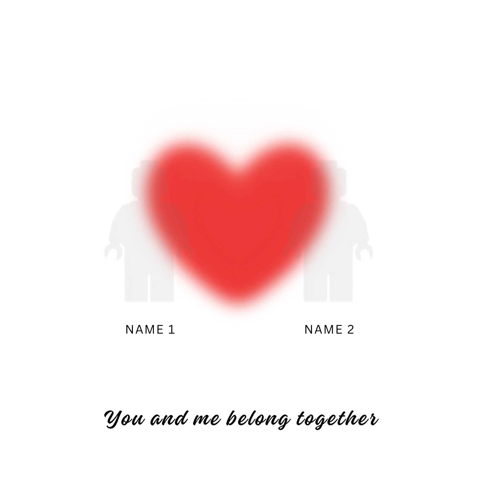 Create Your Own Frame – Belong Together (Personalized)” (Kopya)