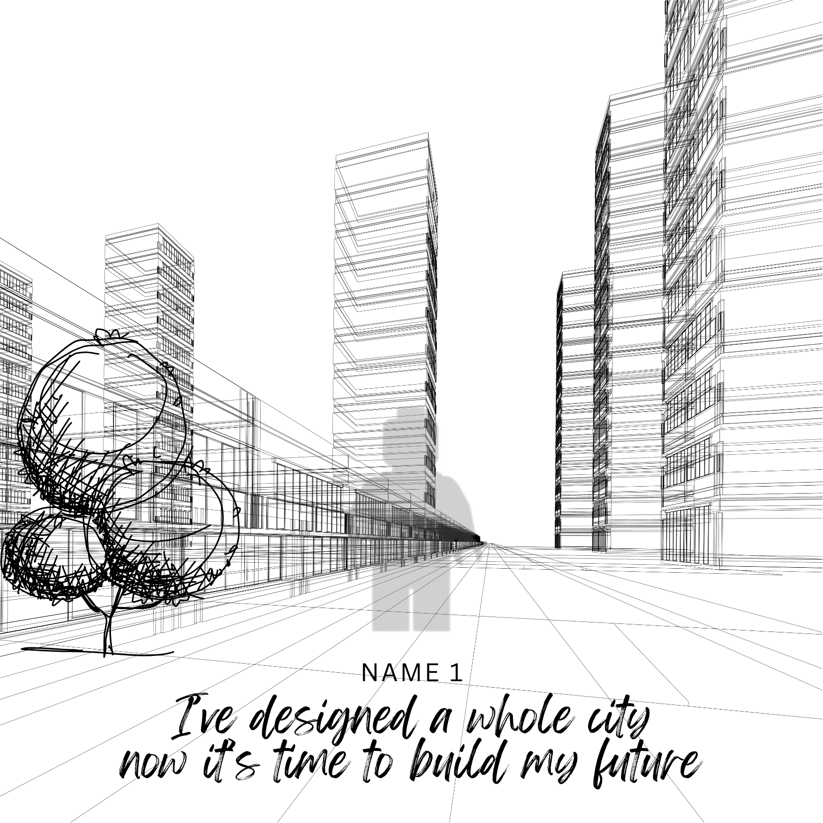 “Create Your Own Frame – It’s Time to Build My Future (Personalized)”