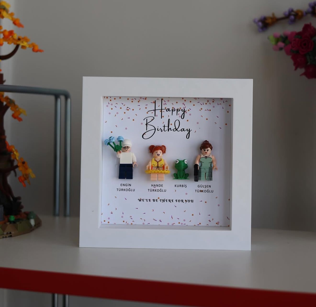 “Create Your Own Frame – Konfeti Happy Birthday (Personalized)”