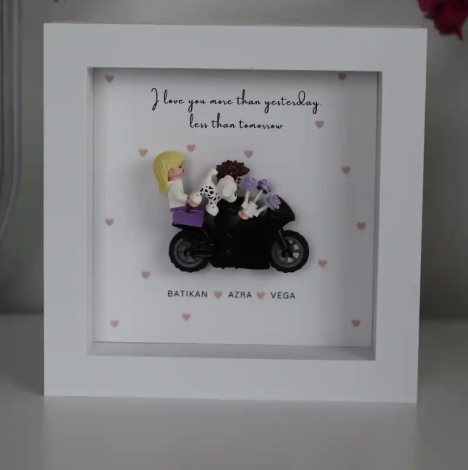 “Create Your Own Frame – Motorcycle Theme 01 (Personalized)”