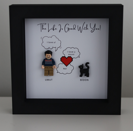 “Create Your Own Frame – Popup Love U (Personalized)”