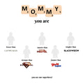 Mother’s Day Superhero LEGO Frame – 5 Characters (Personalized Gift)