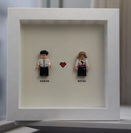 “Create Your Own Frame – Pixel Heart (Personalized)”