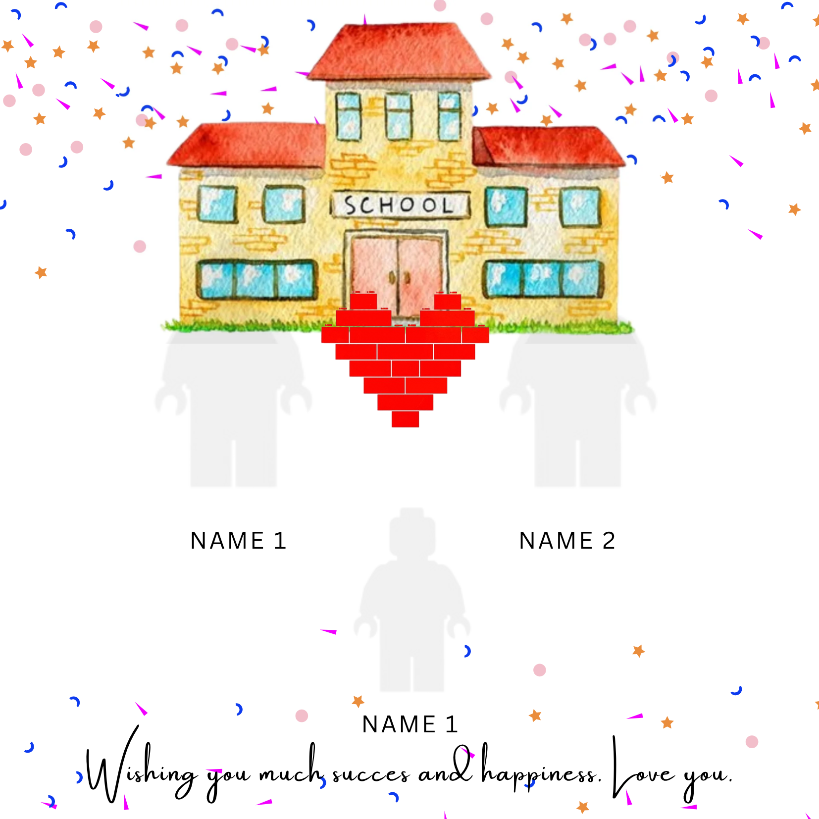 “Create Your Own Frame – Okula Dönüş (Personalized)”