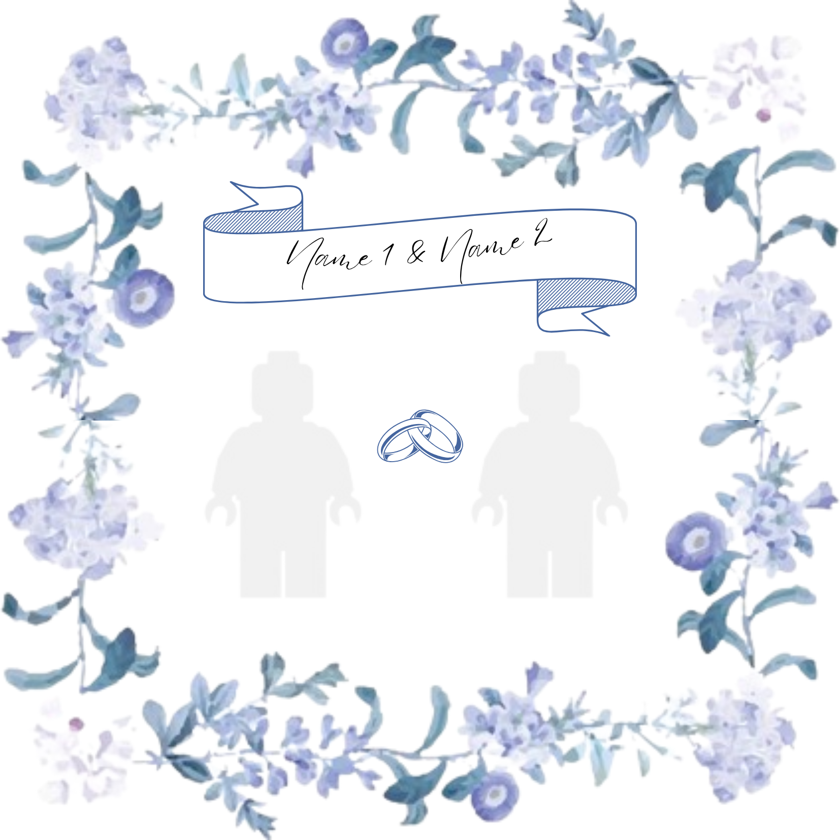 “Create Your Own Frame – Wedding (Personalized)”