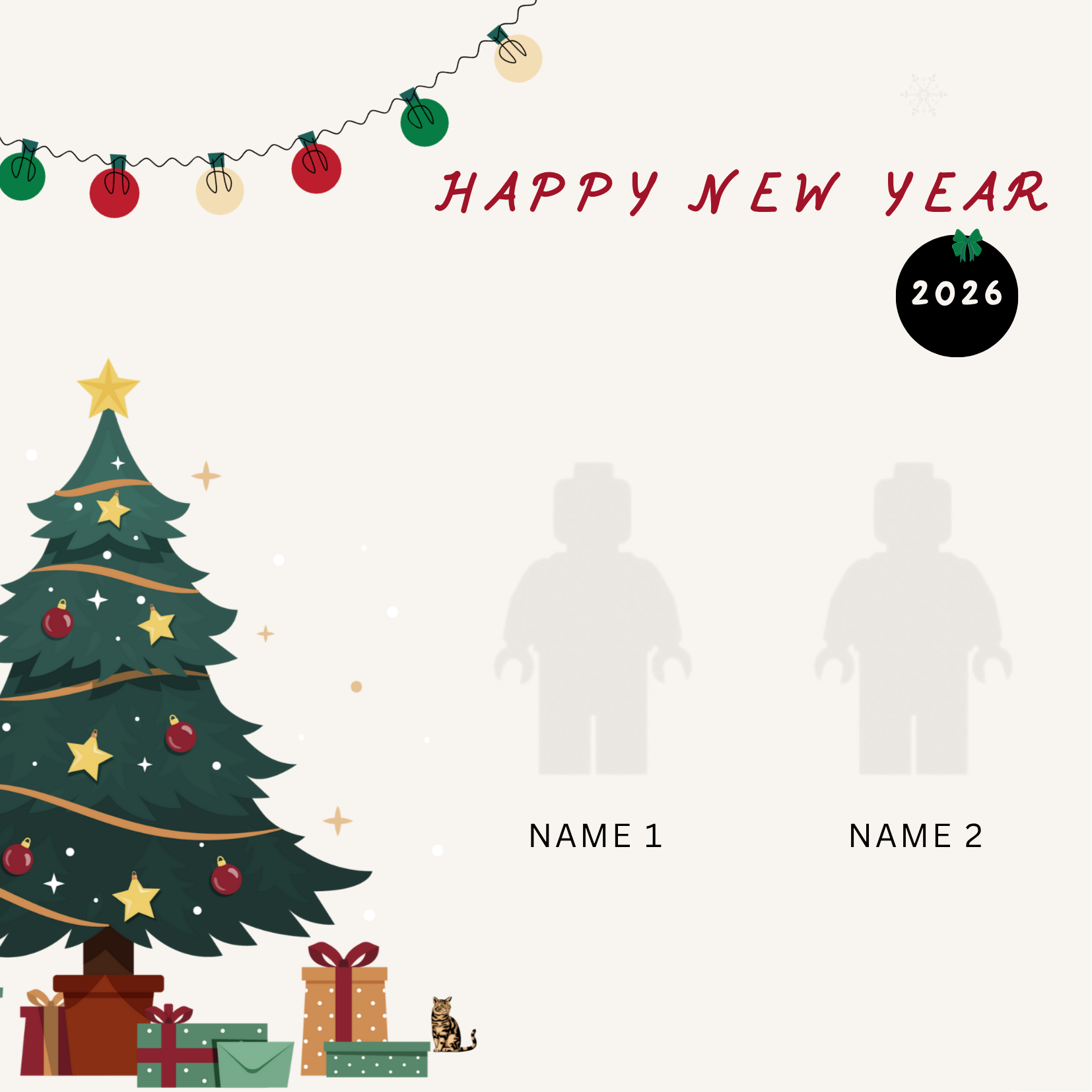 “Create Your Own Frame – Christmas 4 (Personalized)”