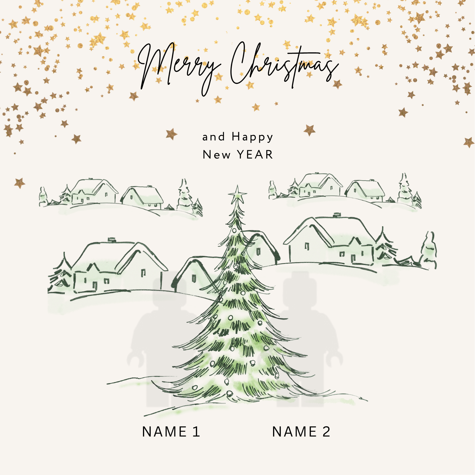 “Create Your Own Frame – Christmas 5 (Personalized)”